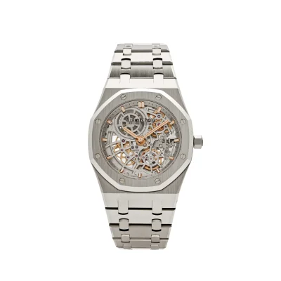 Audemars Piguet Royal Oak 16204ST.OO.1240ST.01 'Jumbo' 50th Anniversary Stainless Steel Extra-Thin Openworked