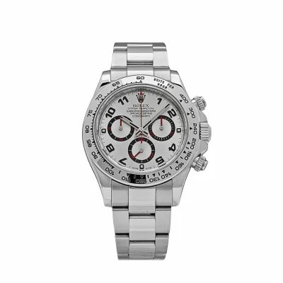 Rolex Daytona 116509 Silver Racing Dial White Gold (2013)