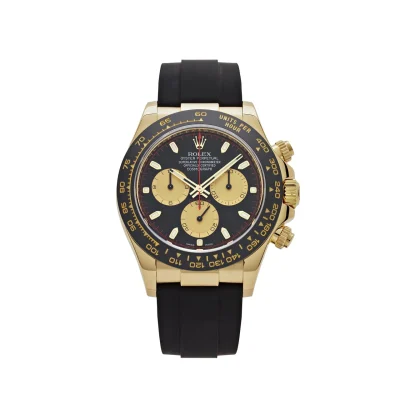 Rolex Daytona 116518LN 'Paul Newman' Yellow Gold Black Dial