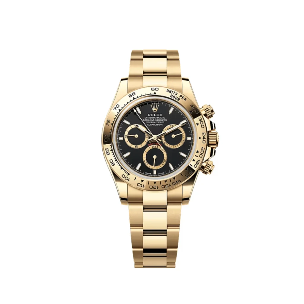 Rolex Daytona 126508 Yellow Gold Black Dial