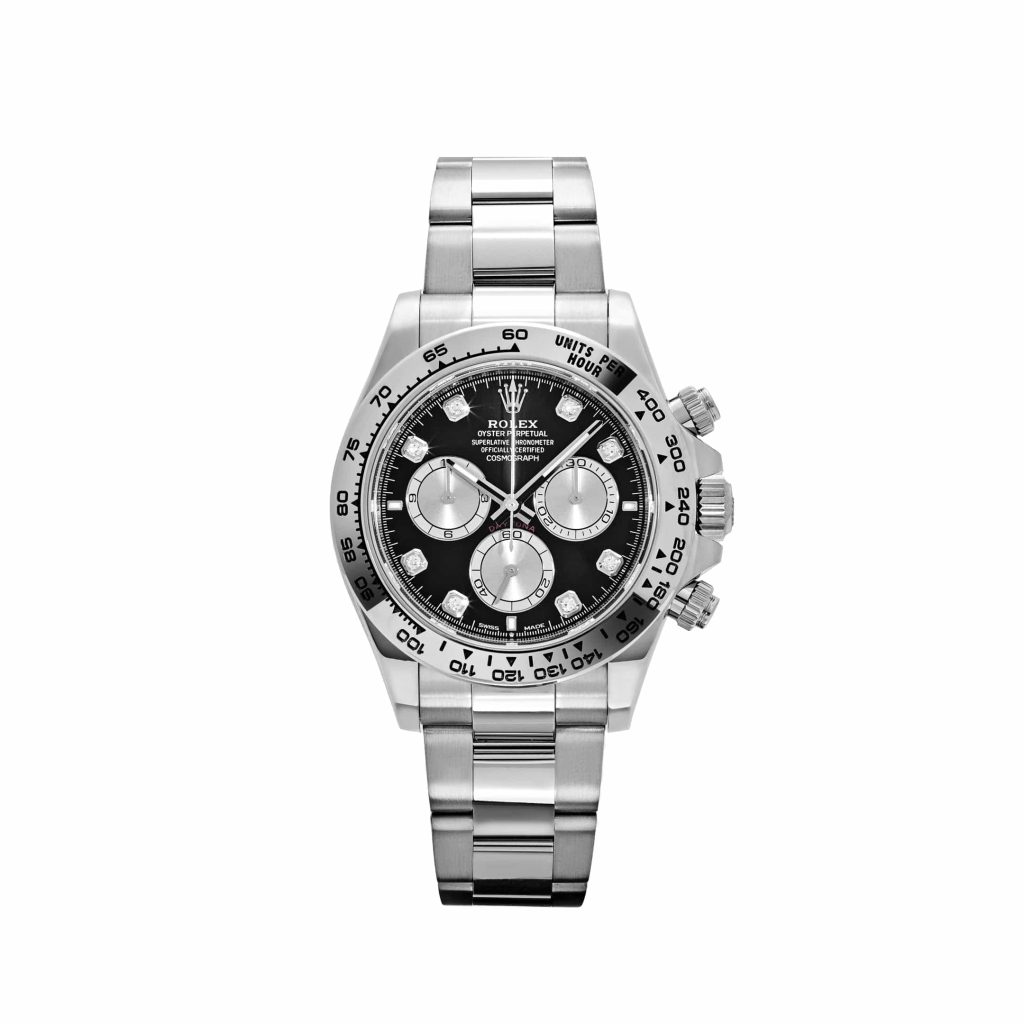 Rolex Daytona 126509 White Gold Black Diamond Dial