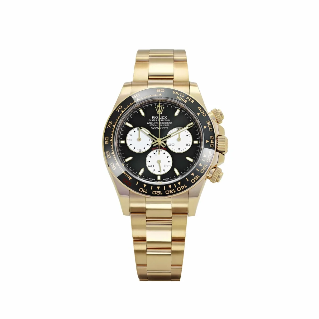 Rolex Daytona 126528LN Le Mans Yellow Gold Black Dial