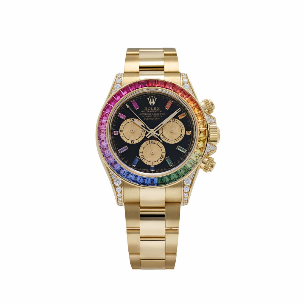 Rolex Daytona 126598RBOW Rainbow Yellow Gold