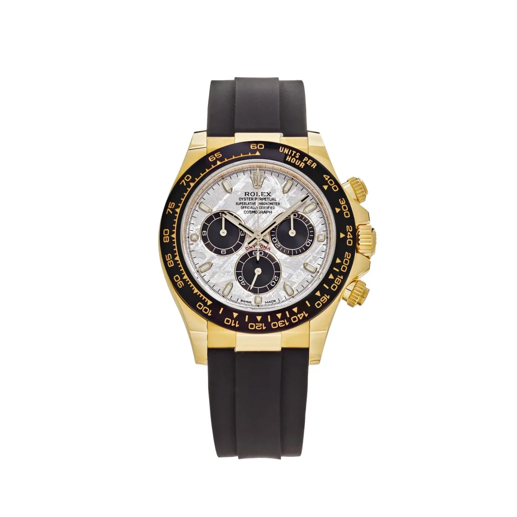 2022 Rolex Daytona 116518LN Yellow Gold Meteorite Dial