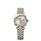 2024 New Rolex Lady-Datejust 279173 Silver Diamond Dial 18K Yellow Gold & Steel